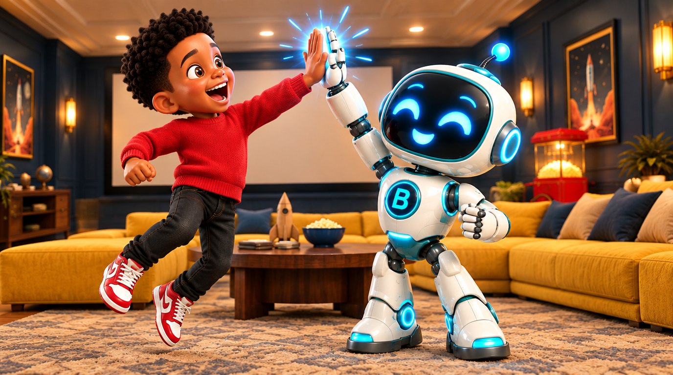 Marcus and Byte together
